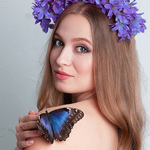 Експрес фотосесія з метеликами
