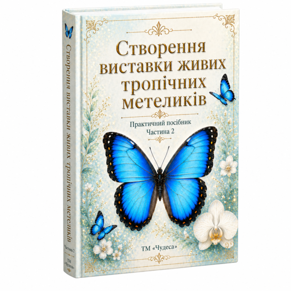 Створення виставки живих тропічних метеликів. Частина 2 — практичний посібник